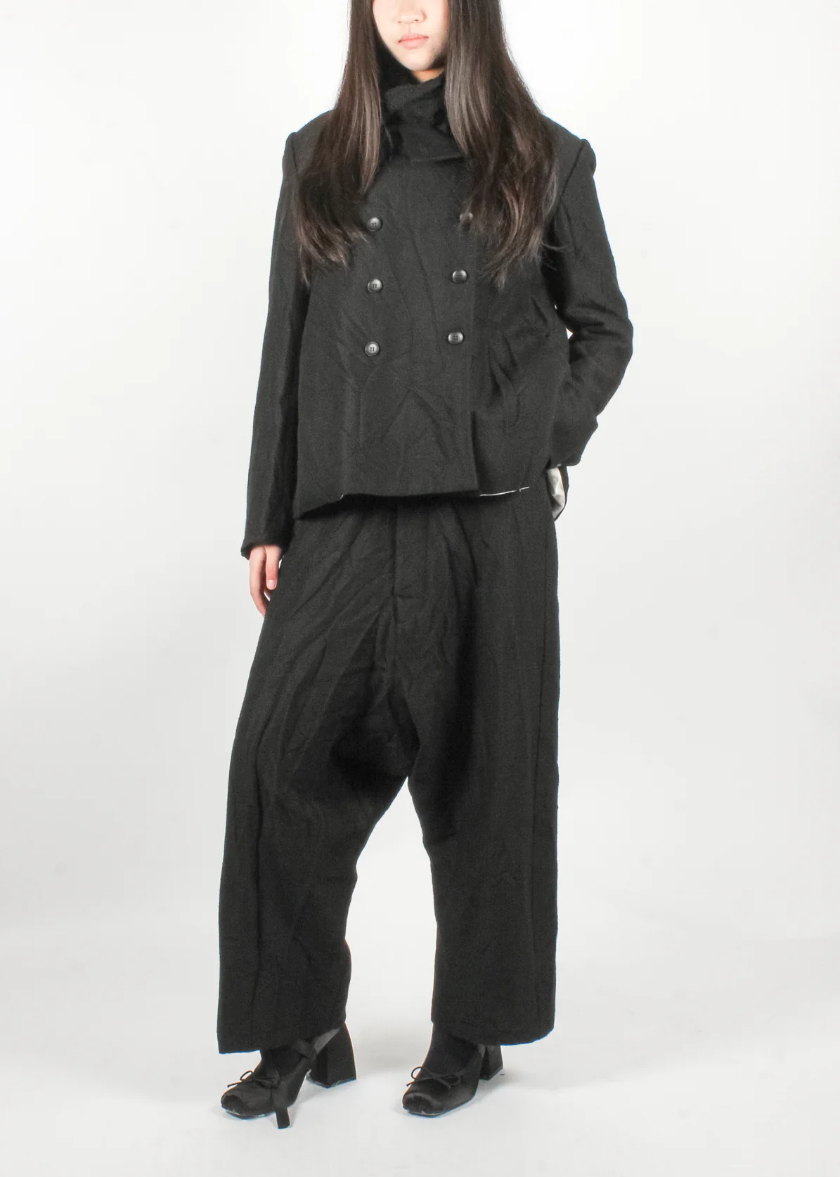 LR94 1726 Coat Black - Image 4