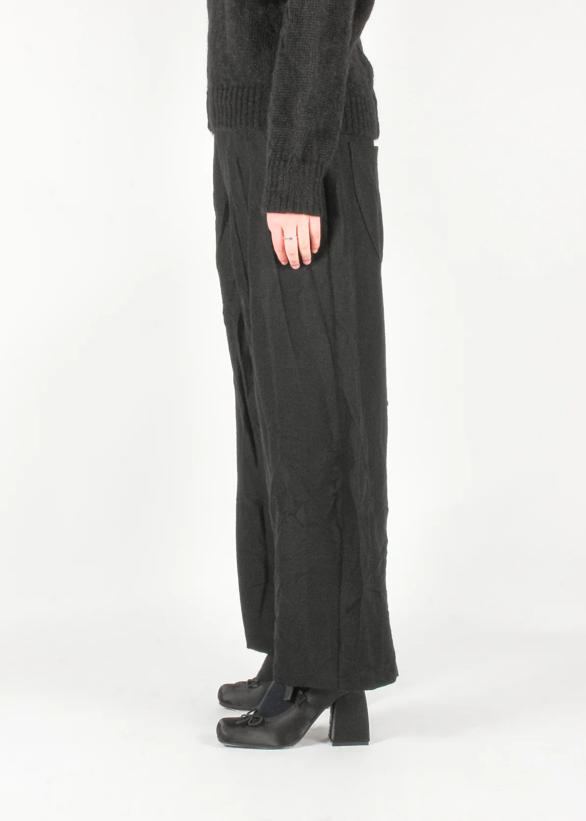 BR01 1726 Trouser Black - Image 2