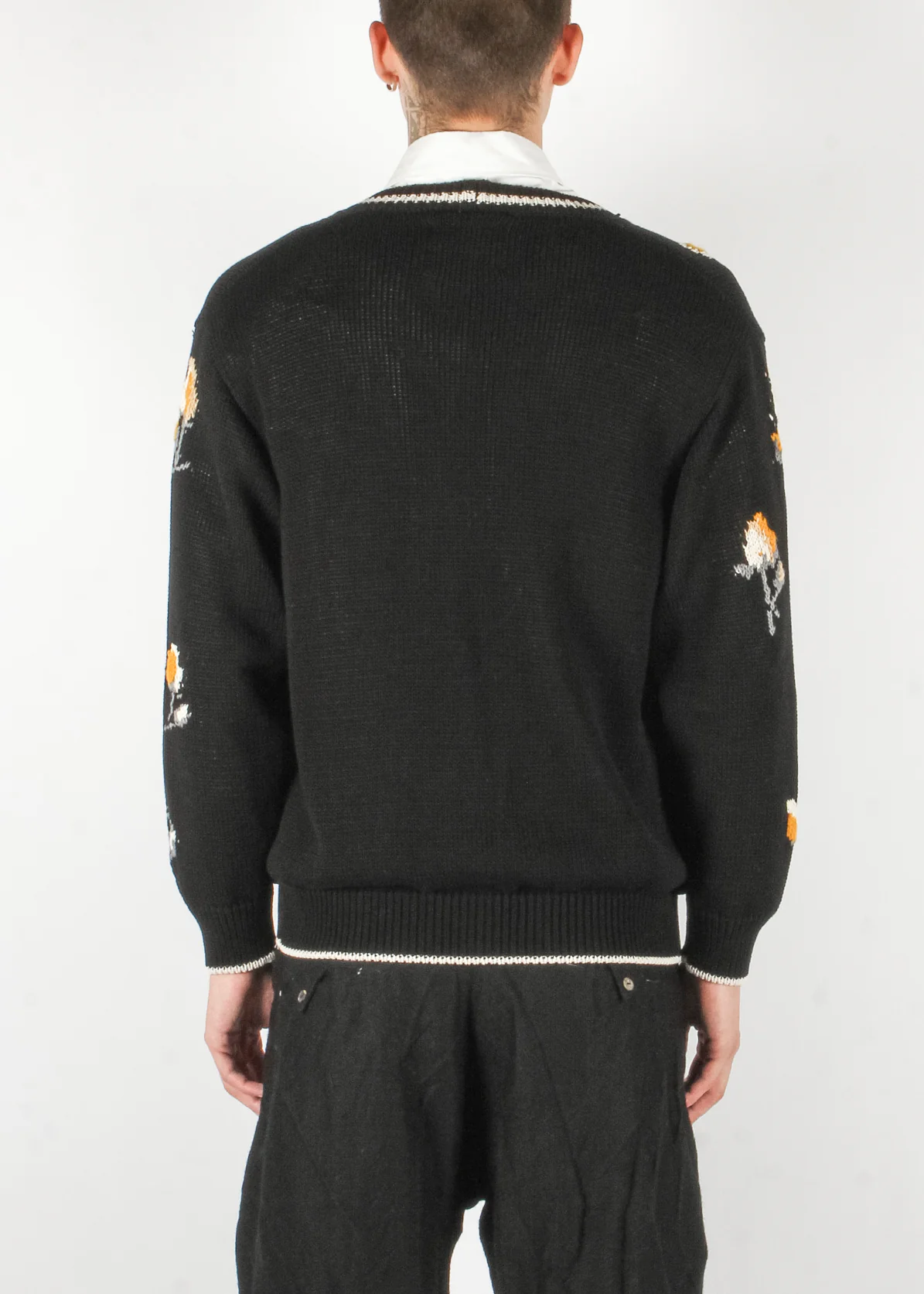 AS90 Cardigan Charcoal - Image 3