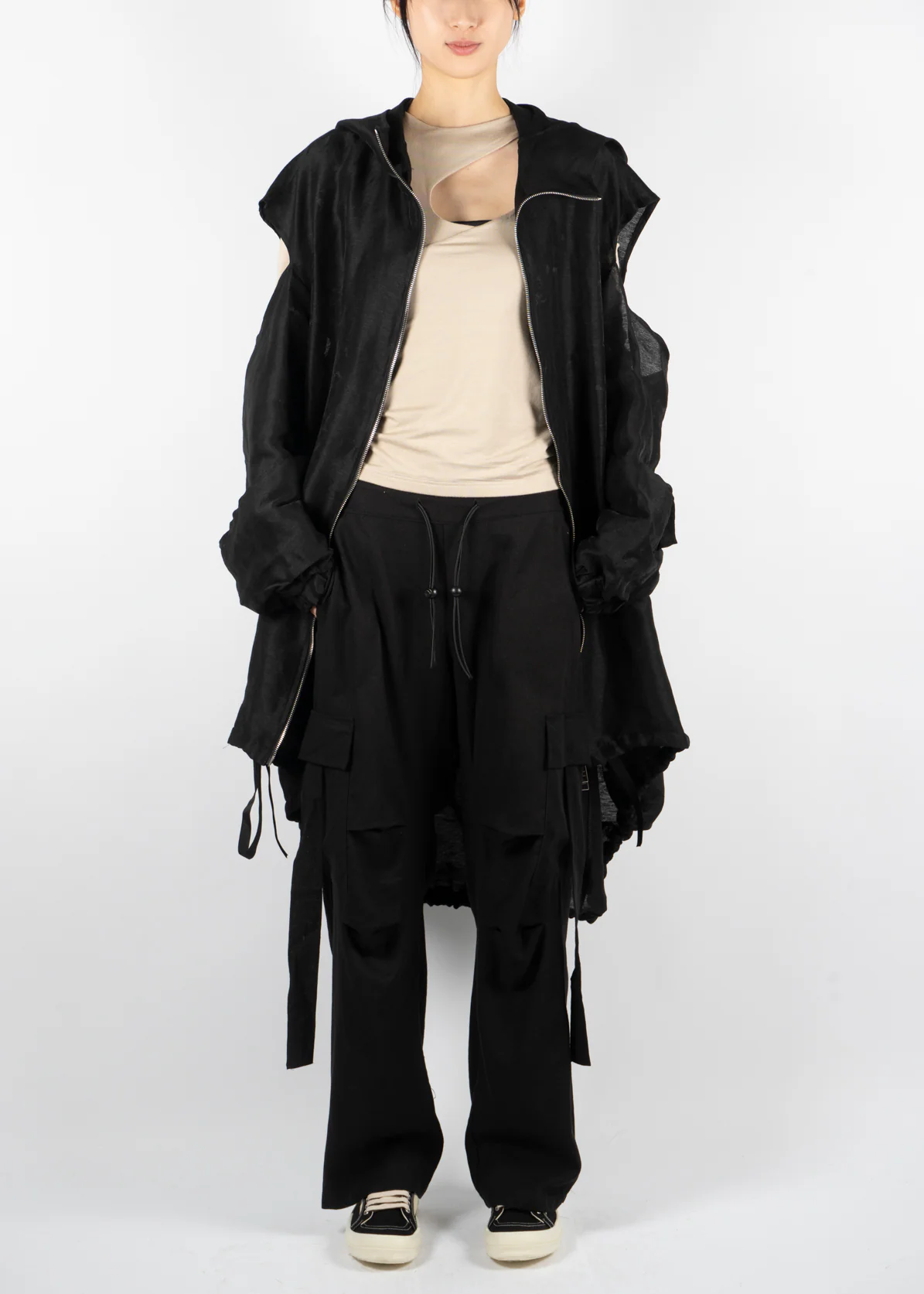 BLW679 Dust Coat Black - Image 5