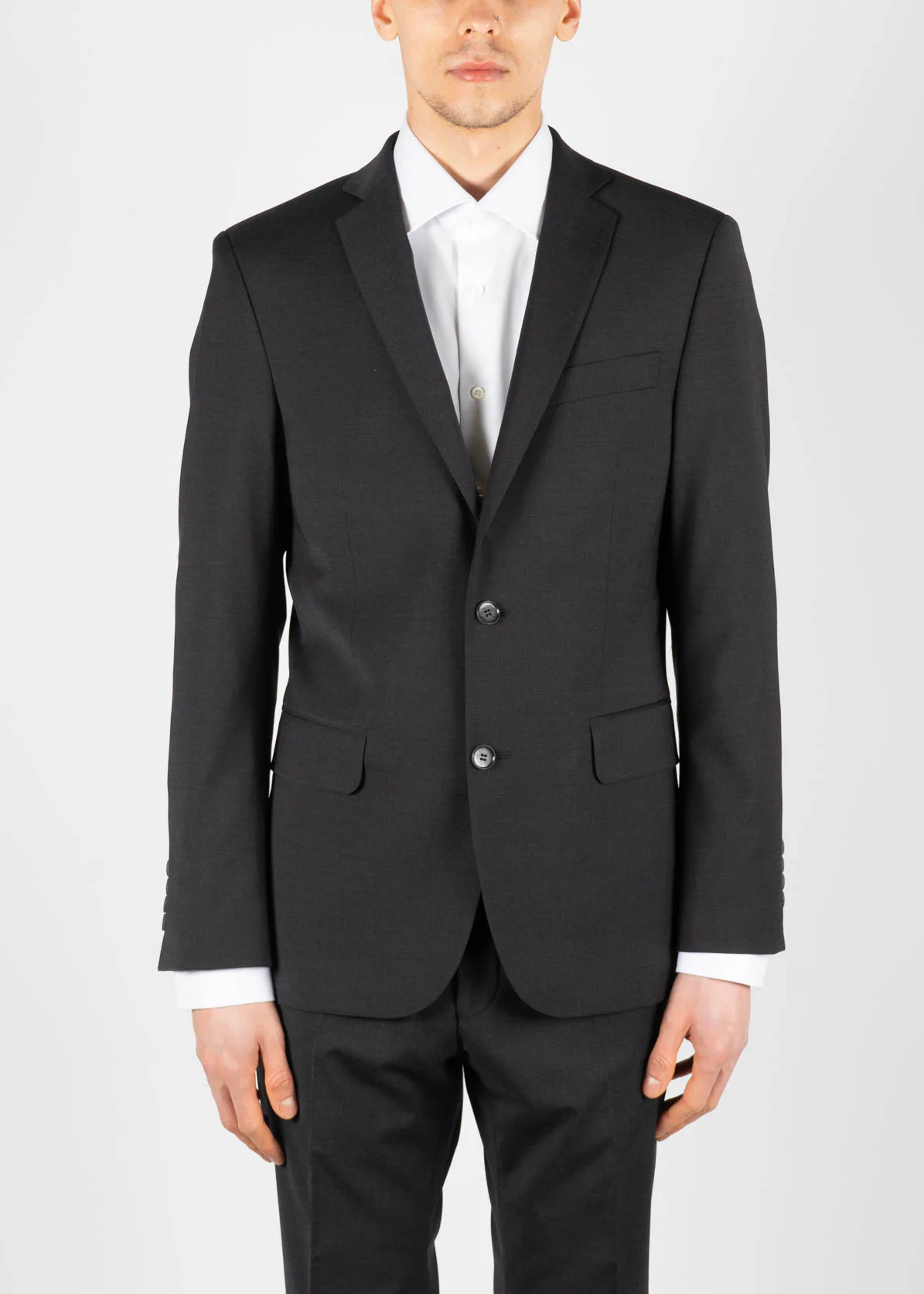Edmund Blazer Charcoal