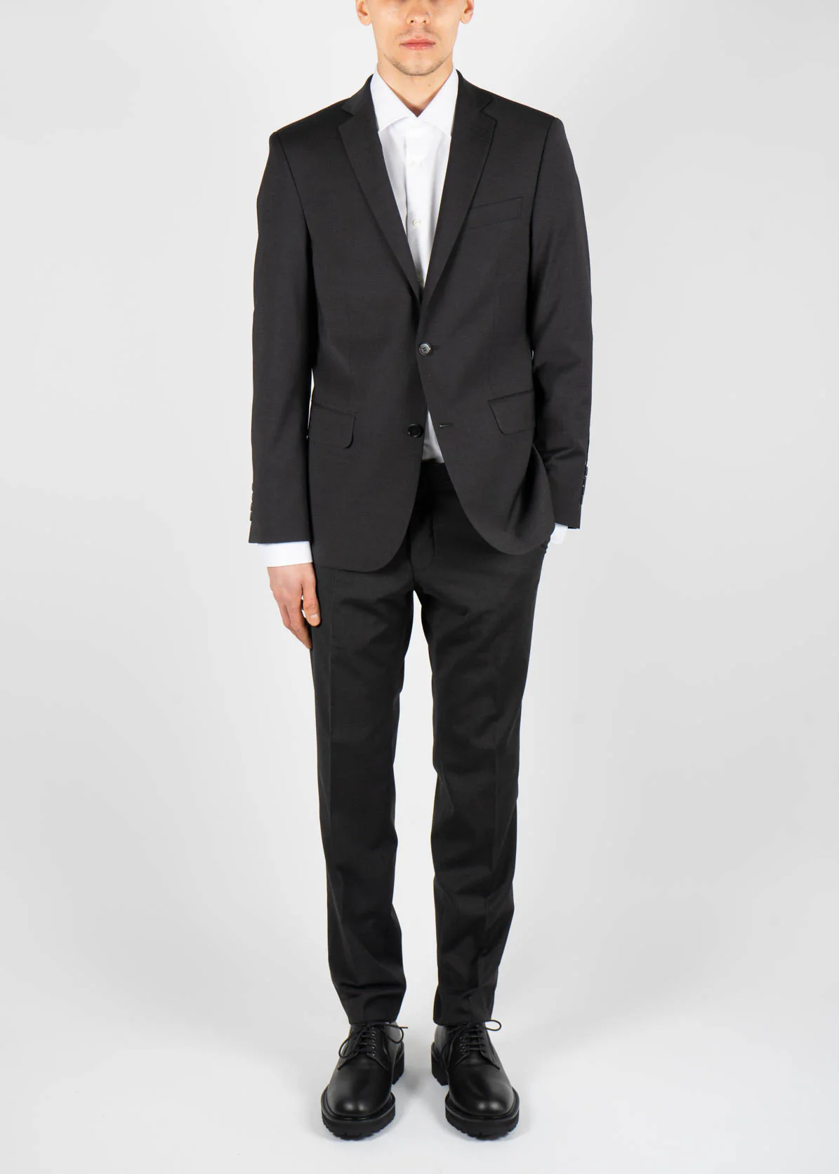 Edmund Blazer Charcoal - Image 7