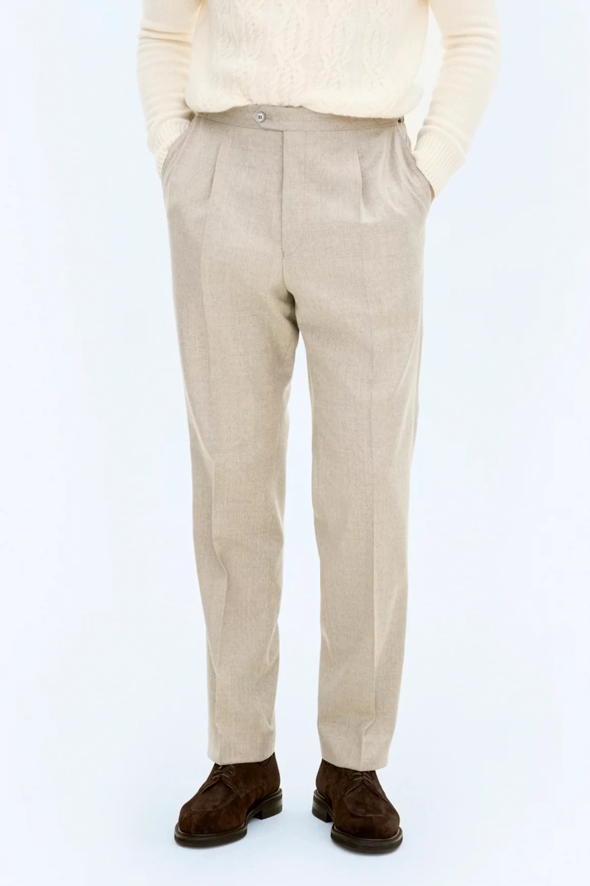 Delon Side Adjuster Evo Trouser Beige - Image 4