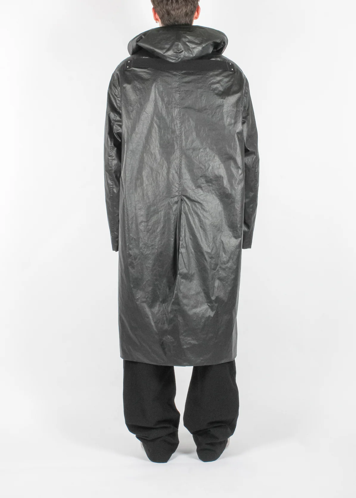Gimp Mac Raincoat Black - Image 3