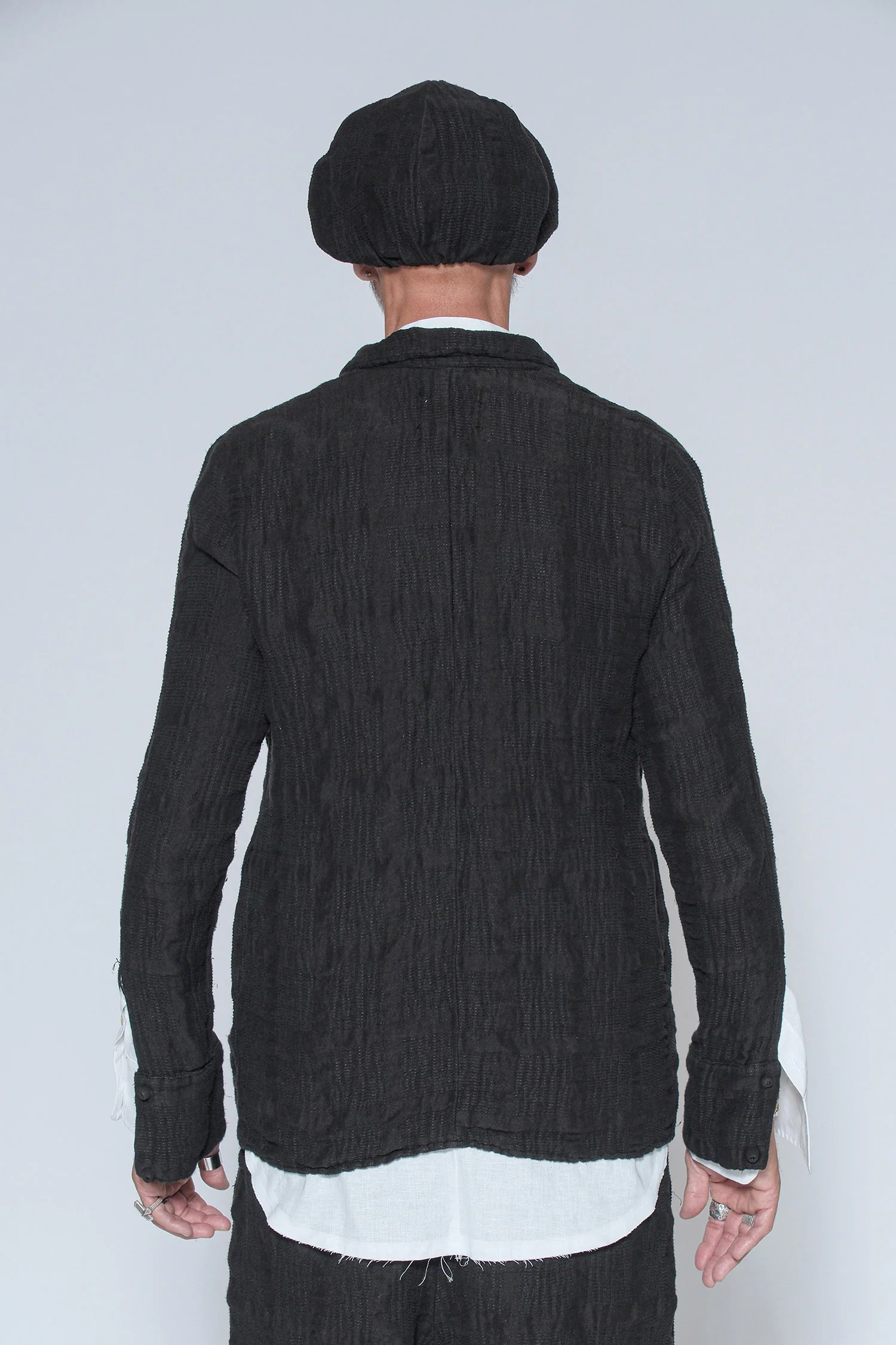 GS55 1742 Shirt Black White - Image 2