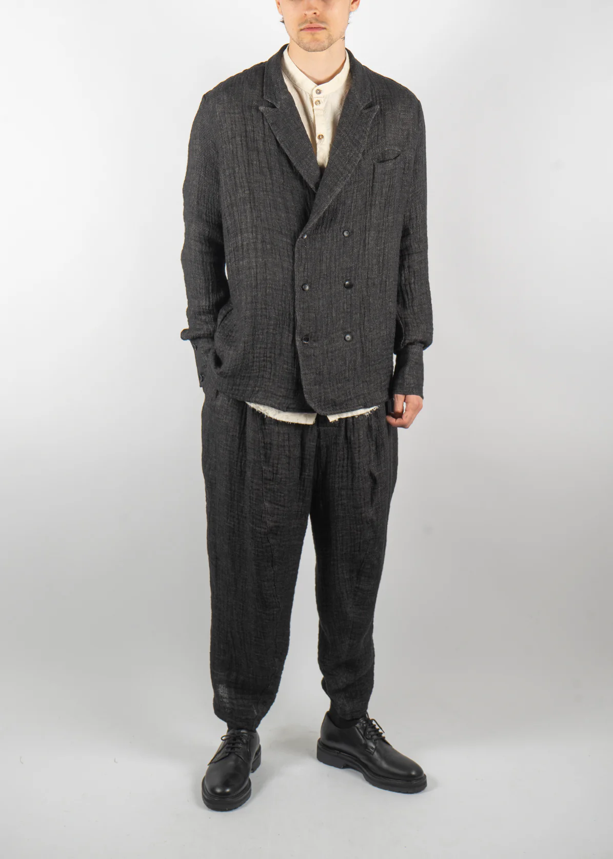 GS55 DB Shirt Jacket Black - Image 4
