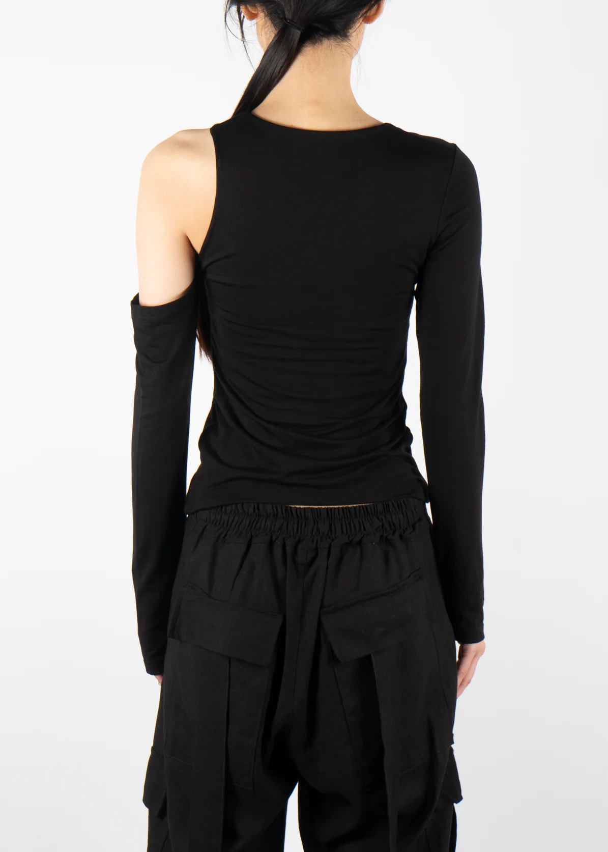JLW728 T-Shirt Black - Image 3