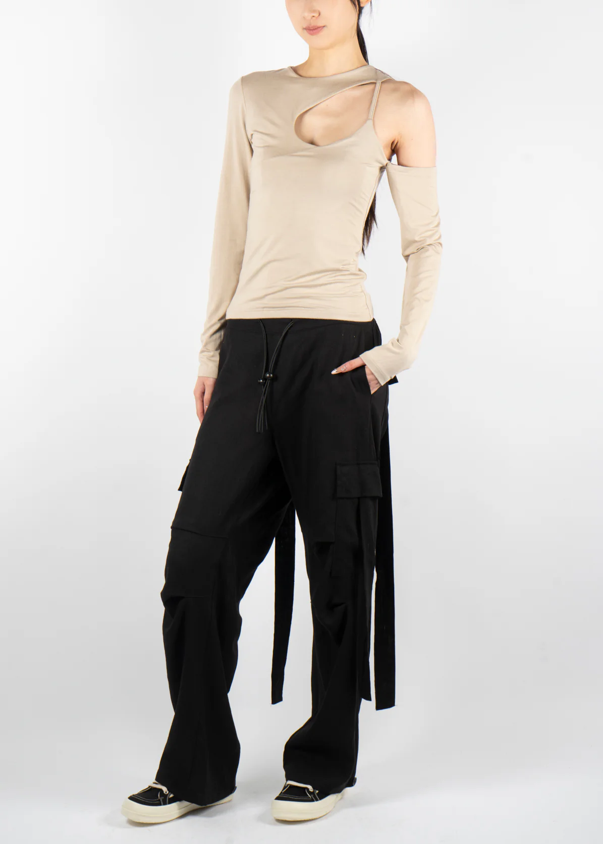 JLW728 T-Shirt Sand - Image 4
