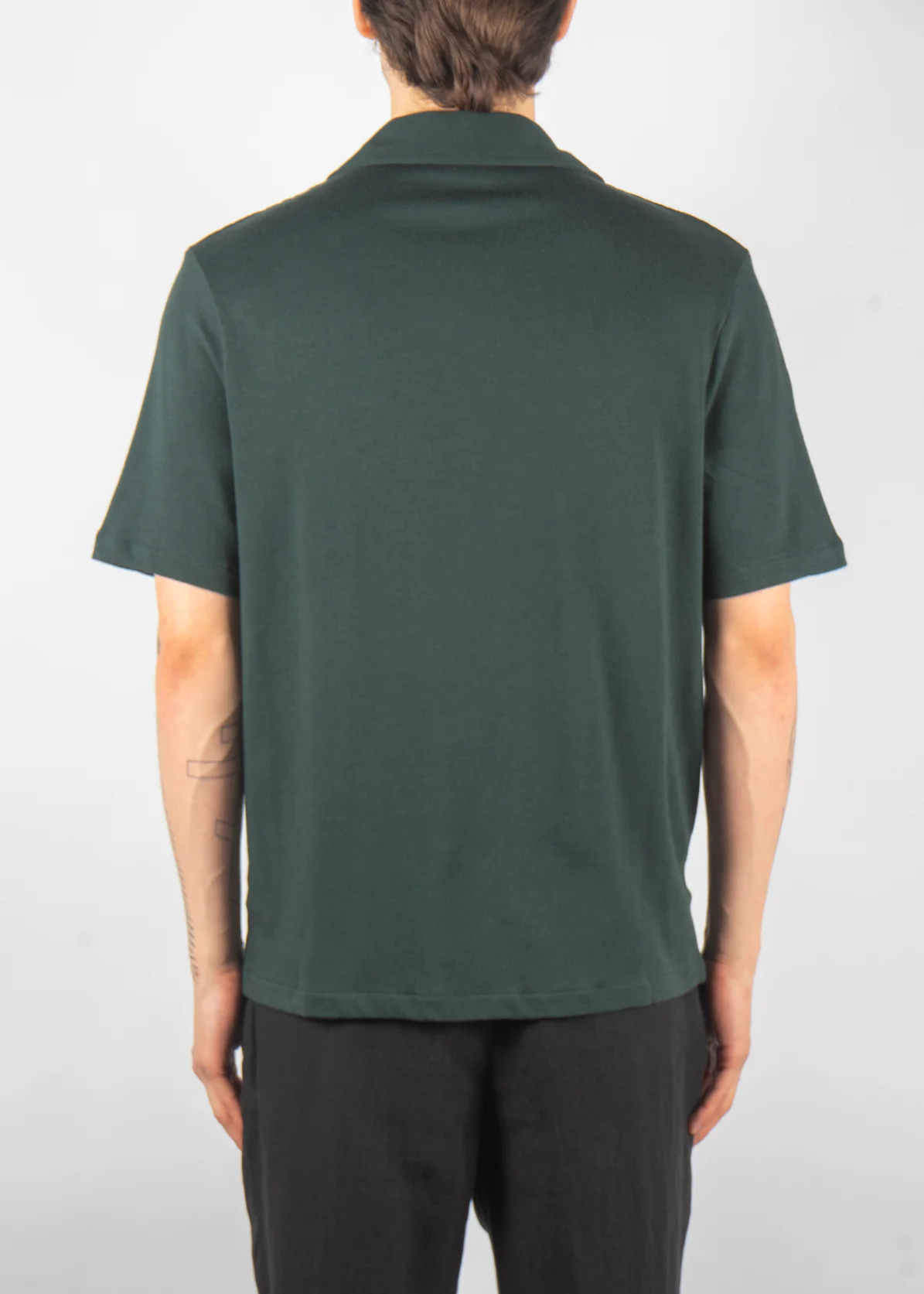 Kirk Knitted Shirt Cinary Green - Image 3