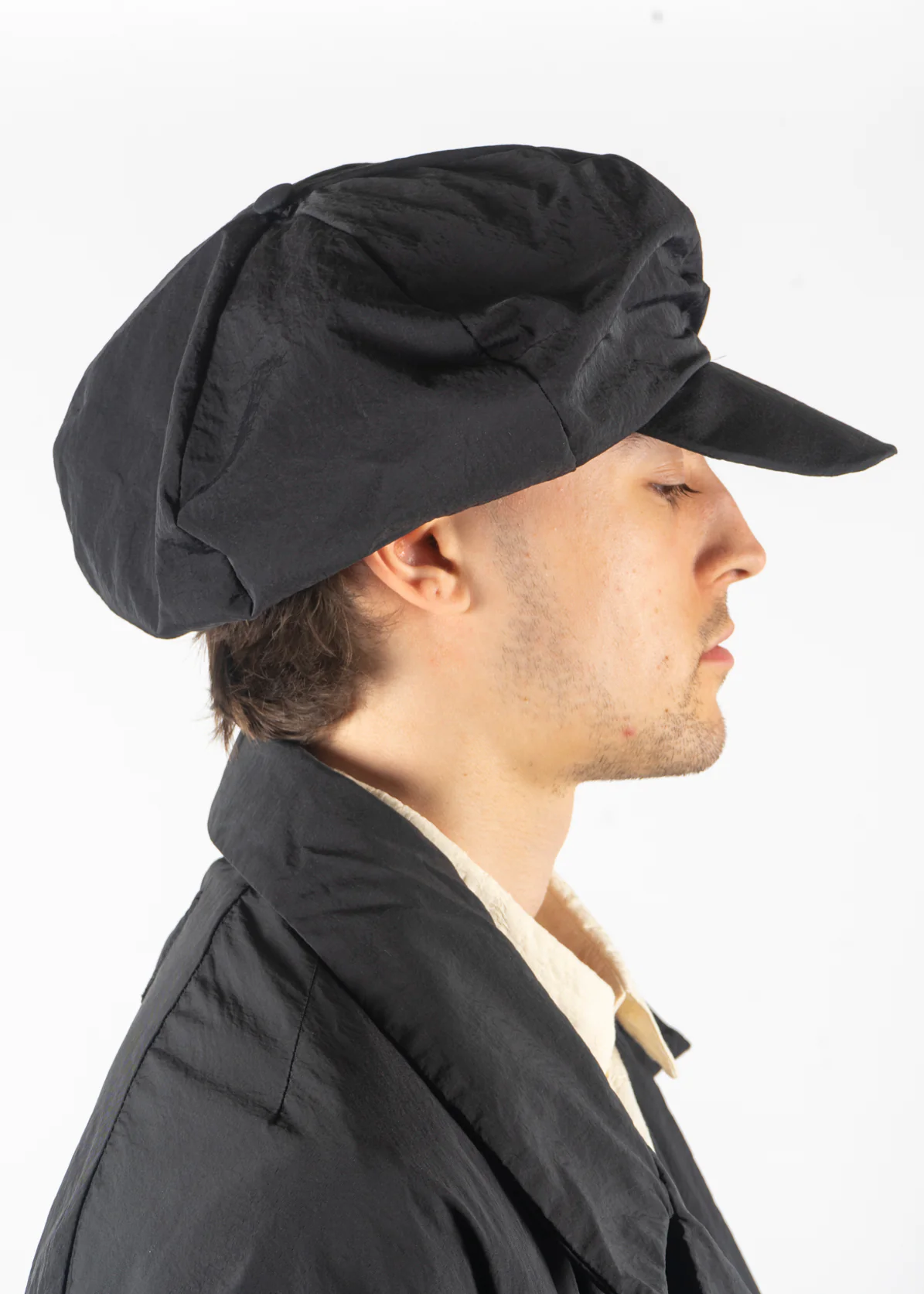 KS10 Nylon Peaky Hat Black - Image 3