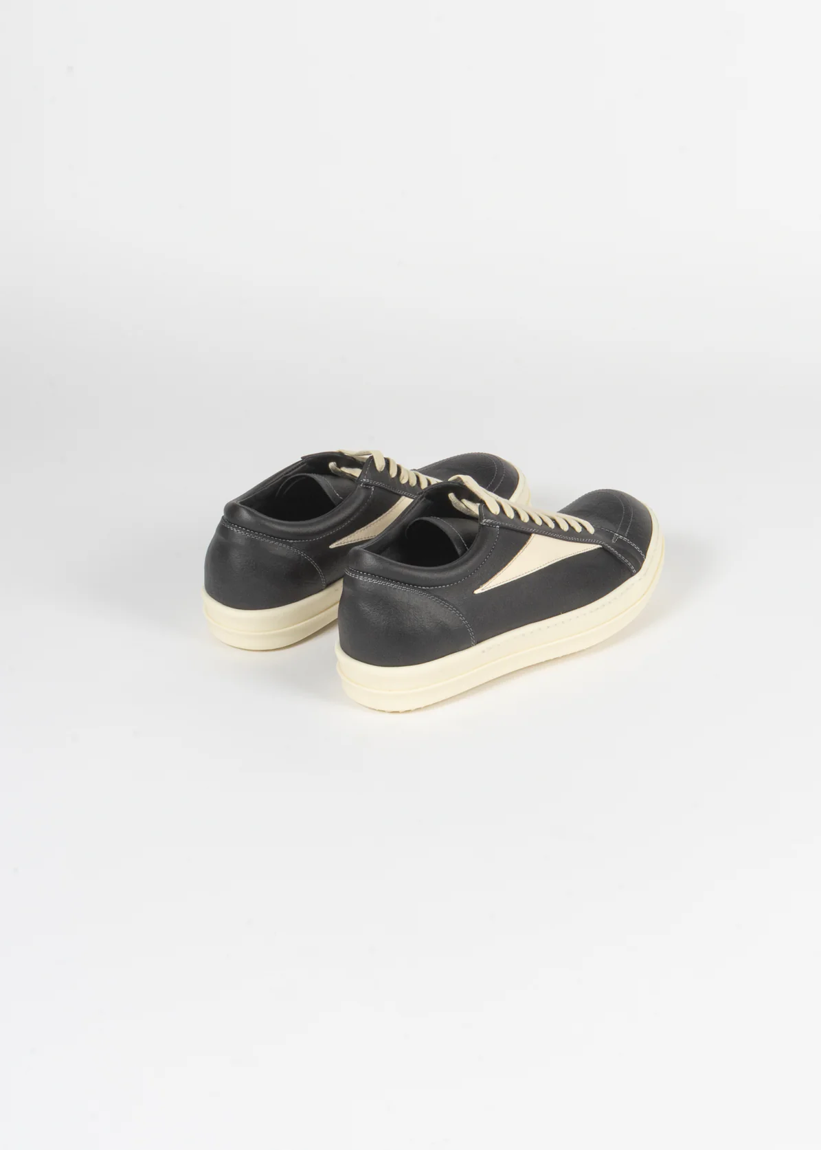Leather Vintage Sneaker Black Milk - Image 4