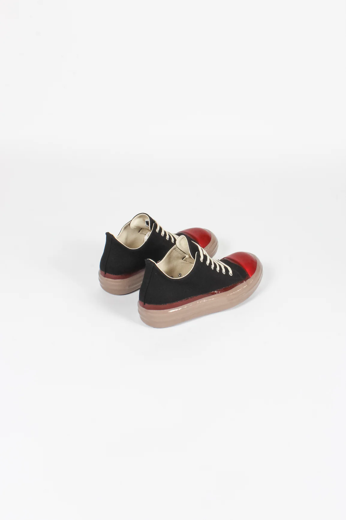 Low Sneaker Black Red Beige - Image 4