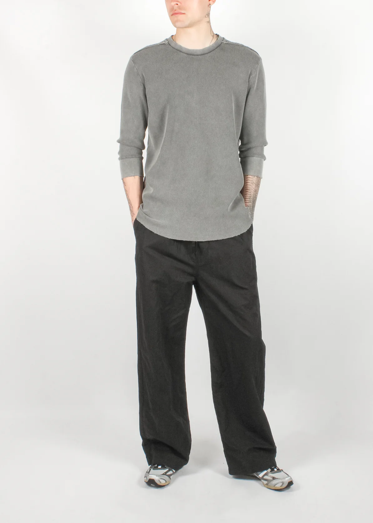 M TS 895 T-Shirt Grey - Image 4