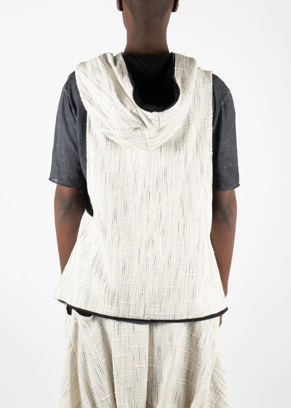 MLM103 Gilet White - Image 3