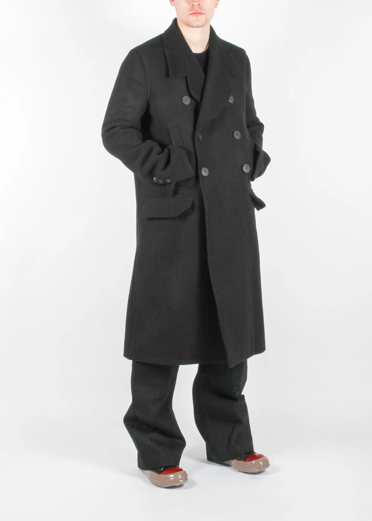 Officer Coat Black - Image 5