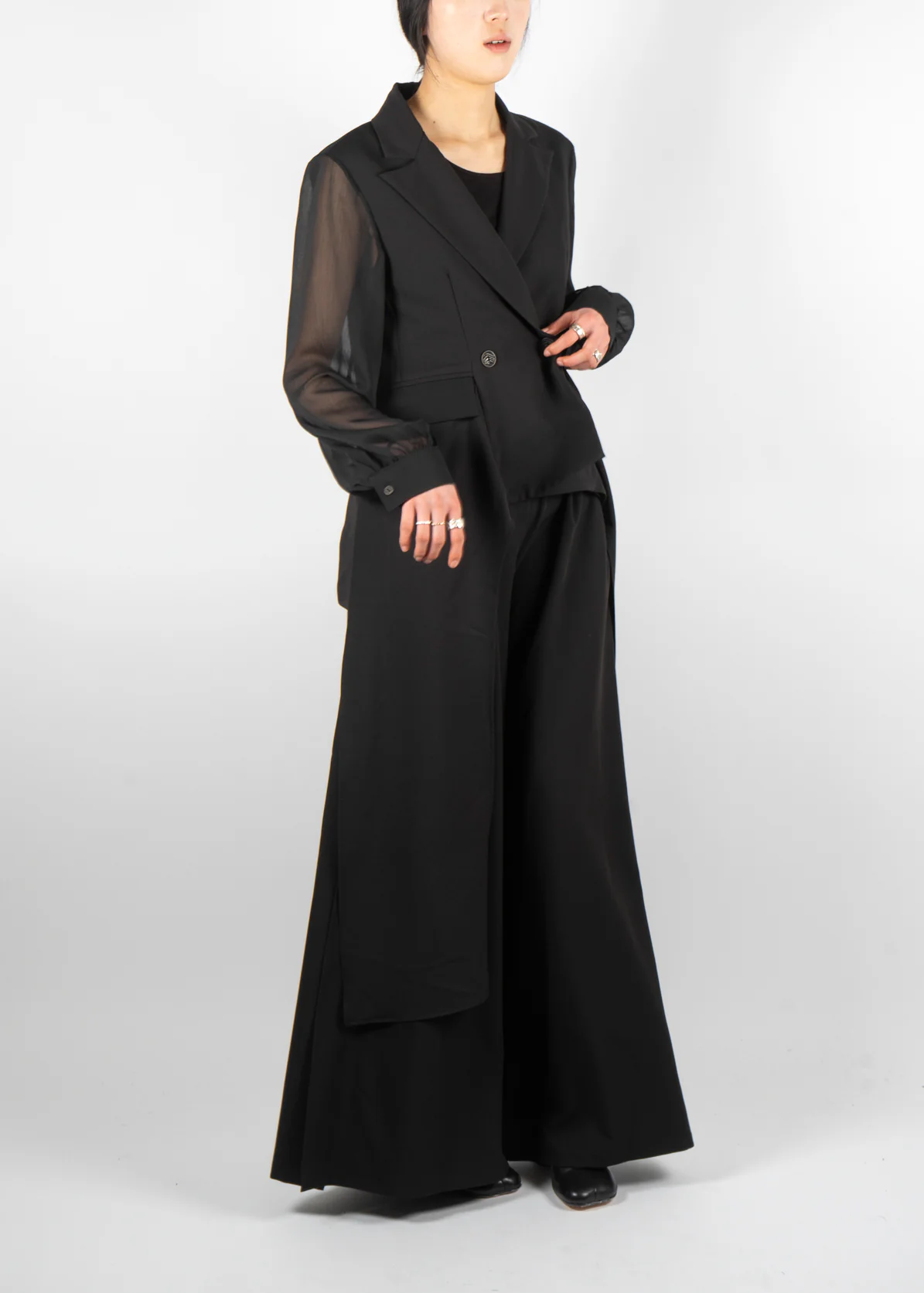 P25364RW5053 Jacket Black - Image 4