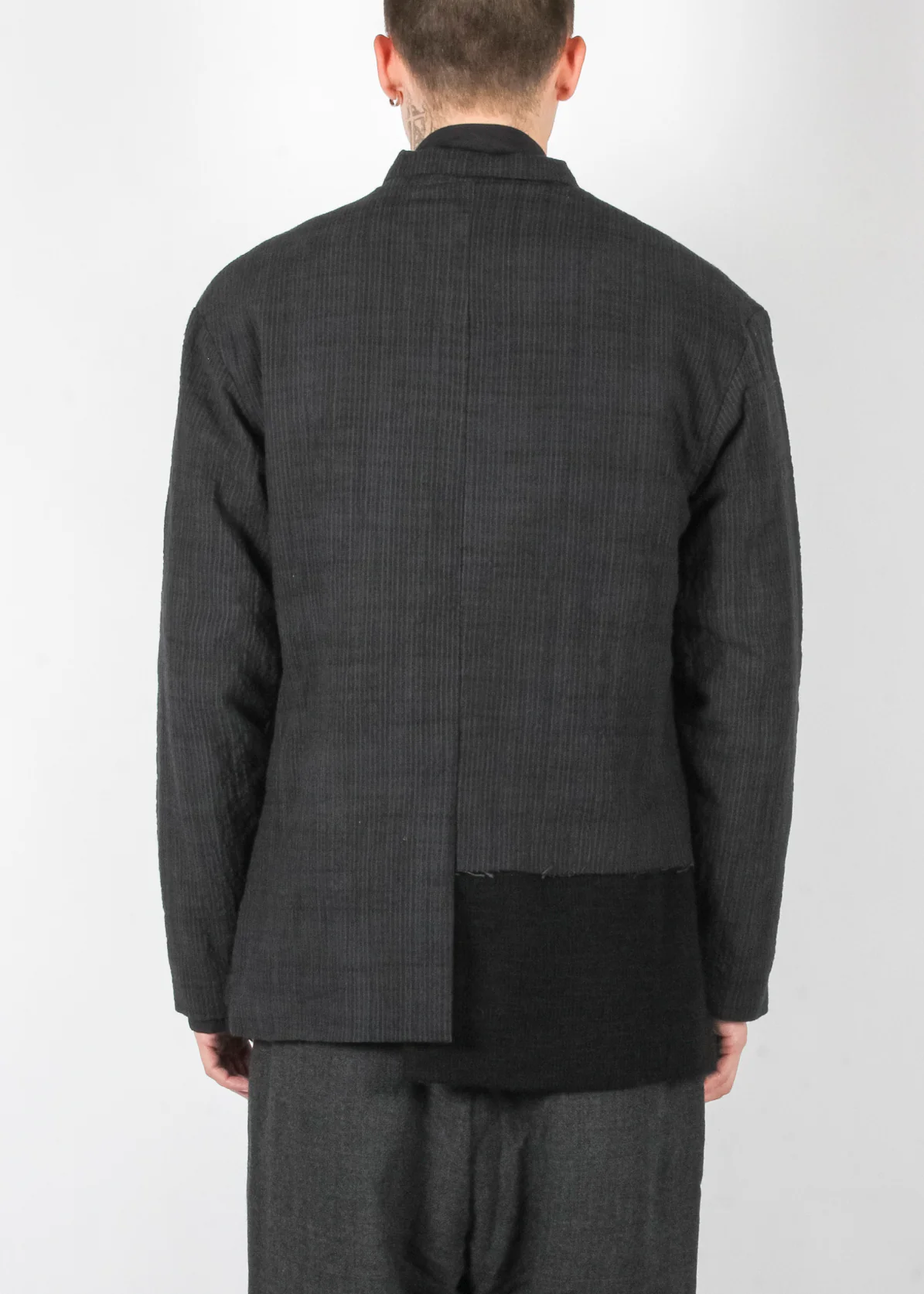 Patchwork Rawling Jacket Black - Image 4