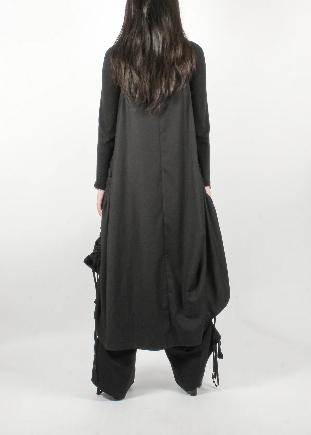 4R W5190 Woman Asymmetric Dress - Image 3