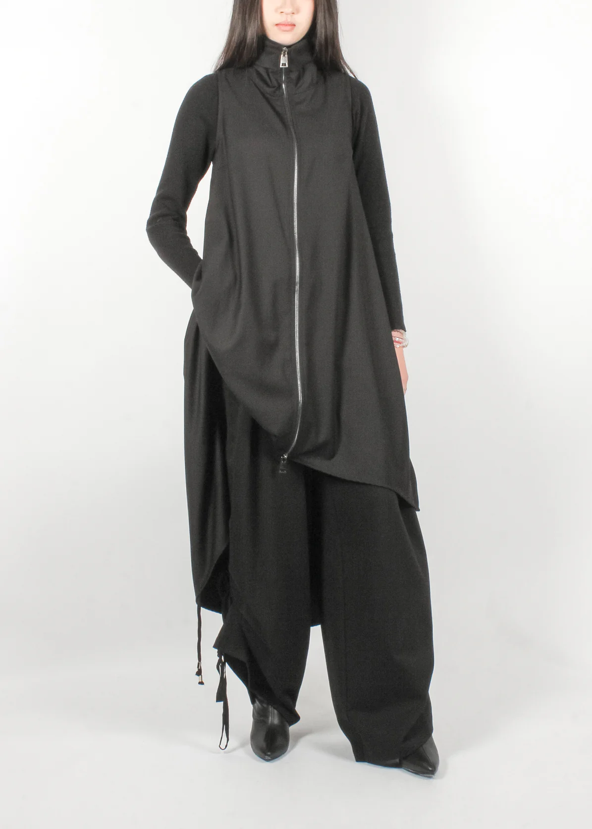 4R W5190 Woman Asymmetric Dress - Image 4