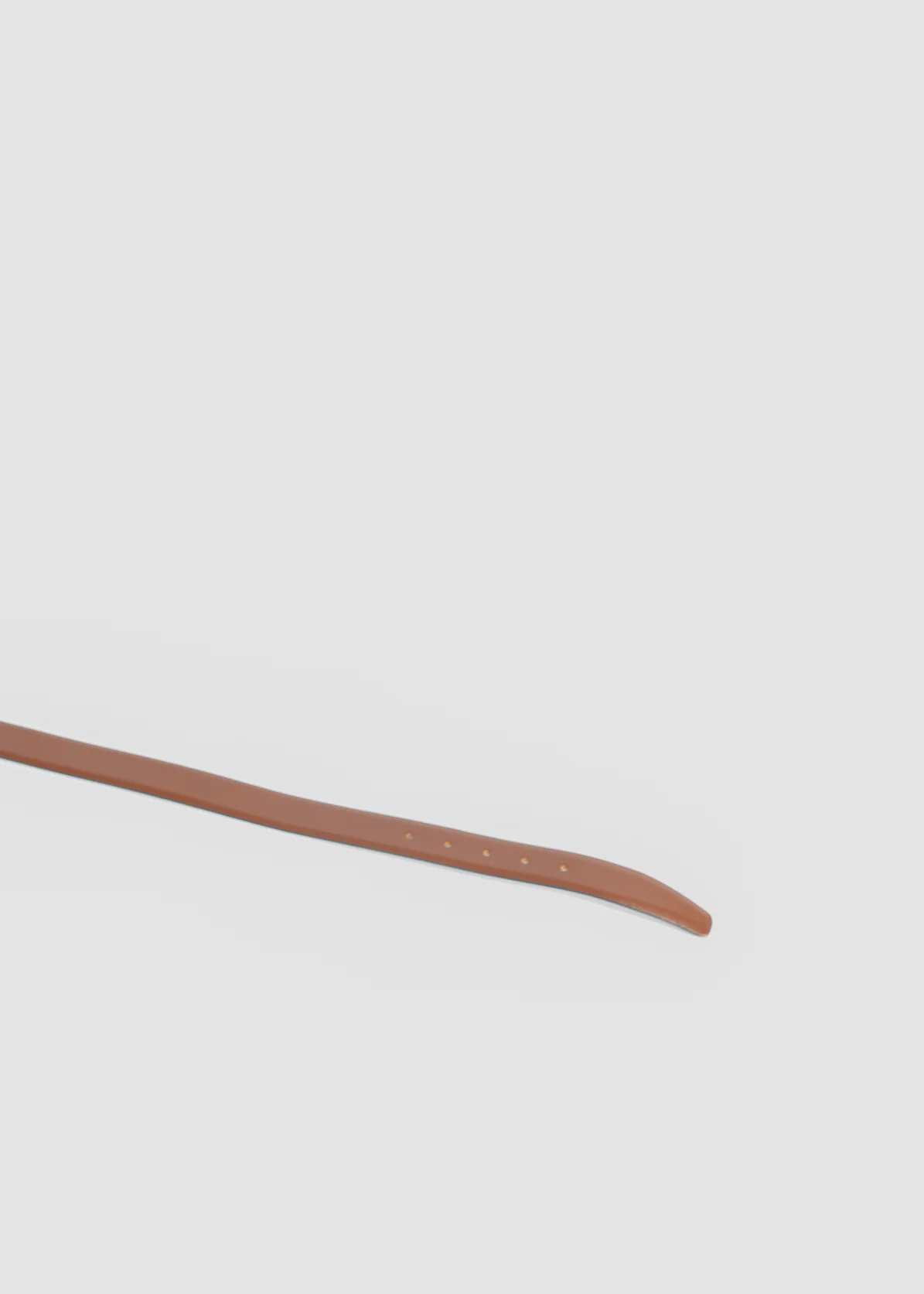 Saffiano Leather Belt Brown - Image 3