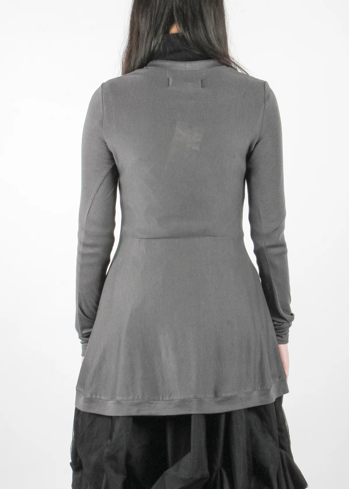 San Knitted Cardigan Deep Grey - Image 4