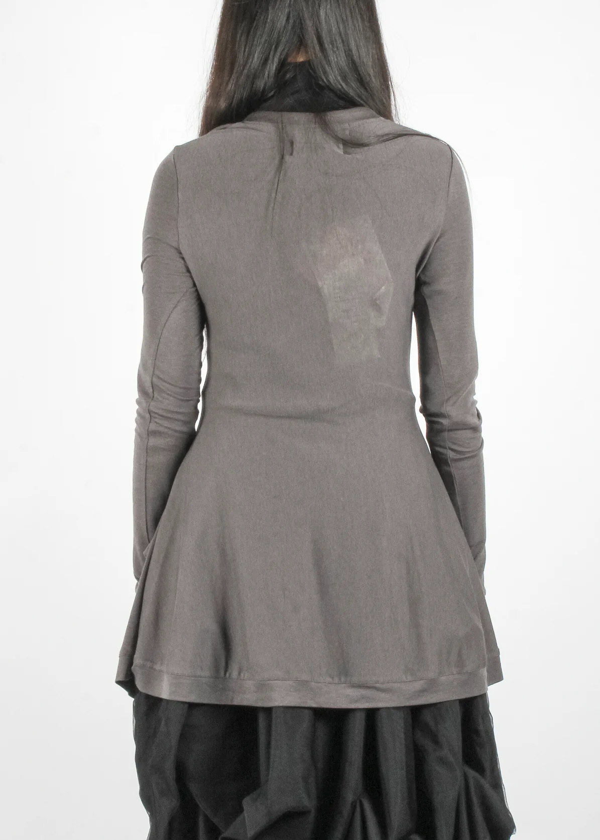 San Knitted Cardigan Grey Blue - Image 5