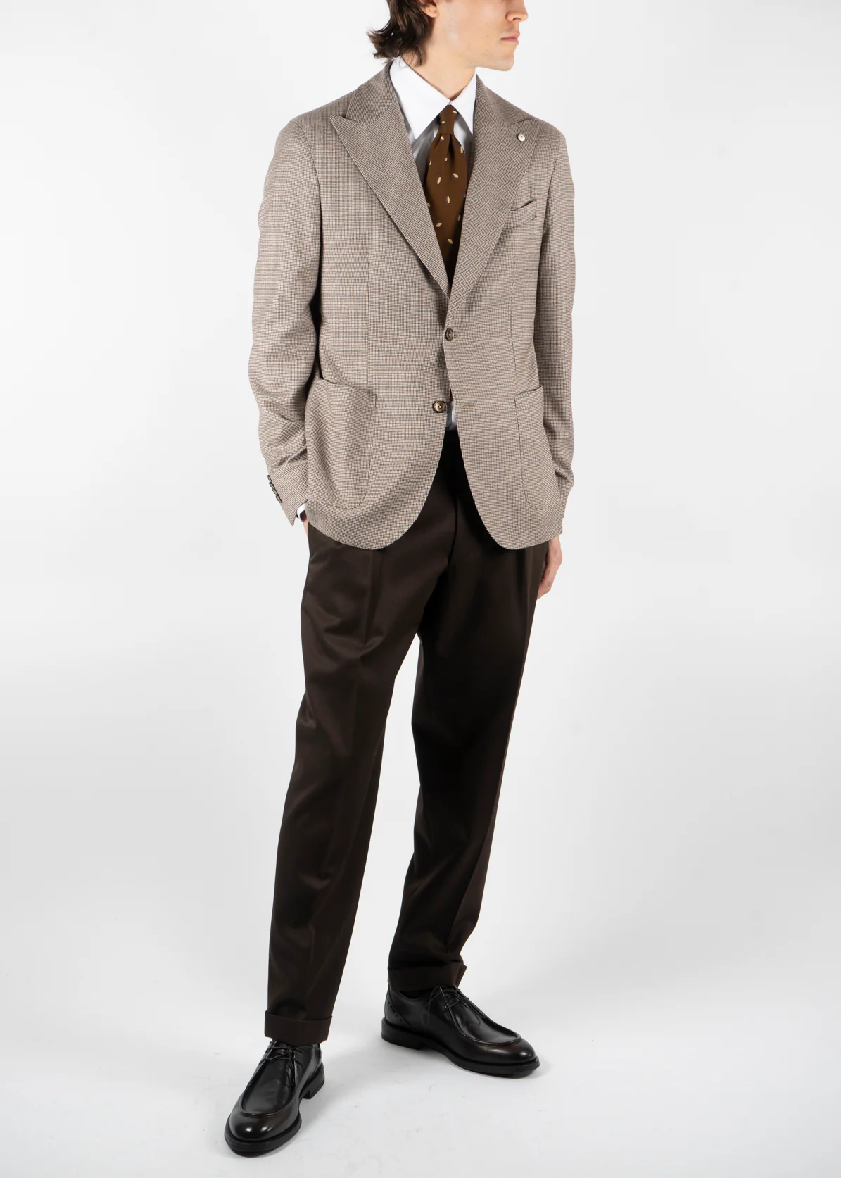 Slim Kent Collar Shirt White - Image 4