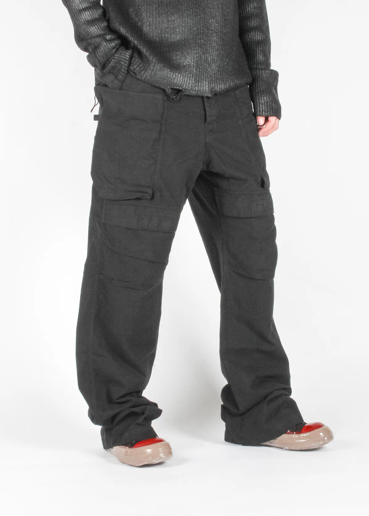 Stefan Cargo Trouser Black - Image 4